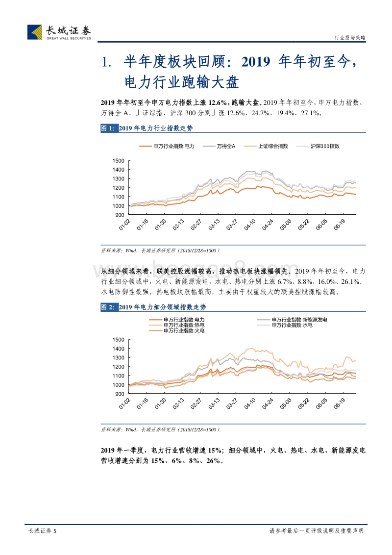 电力及公用事业2019年中期策略报告：水火齐飞，虎啸龙吟.pdf_第5页