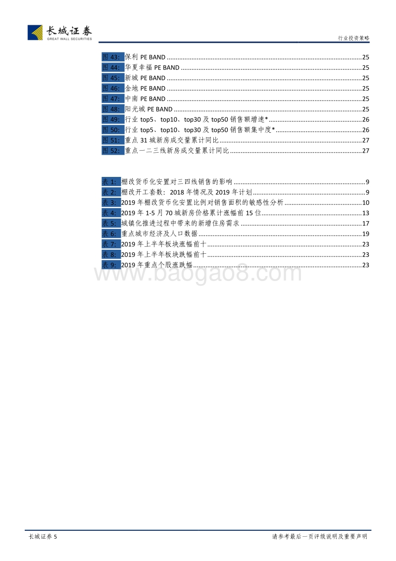 房地产行业2019年中期投资策略报告：稳中求进，分化显现.pdf_第5页