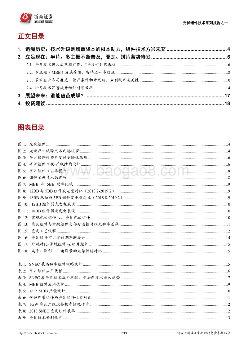 光伏组件技术系列报告之一：组件技术方兴未艾，谁能破茧成蝶？.pdf_第2页
