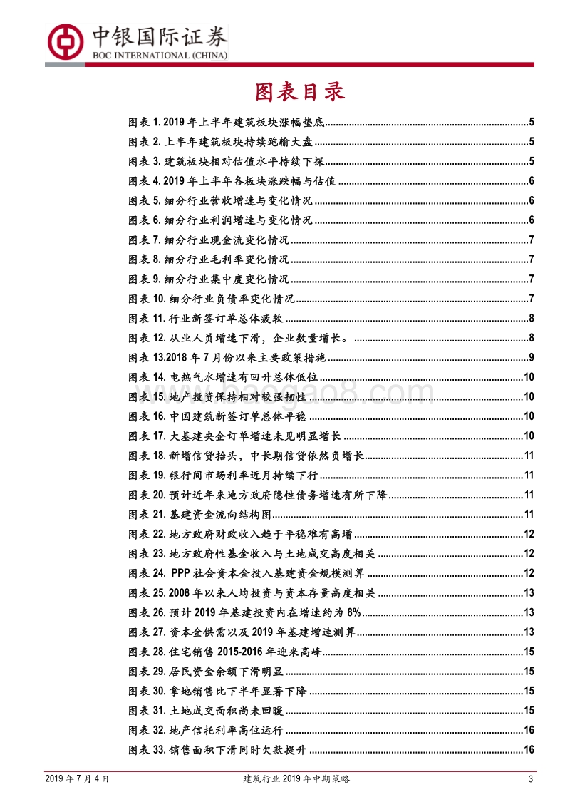 建筑行业2019年中期策略：行业有望回暖，静待政策春风.pdf_第3页