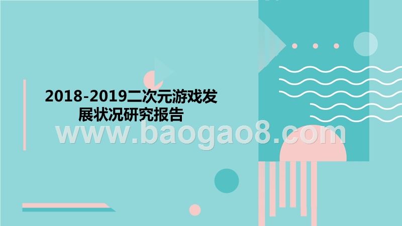 2018-2019二次元游戏发展状况研究报告.pptx_第1页