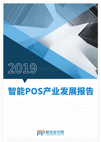 2019智能POS产业发展报告.pdf