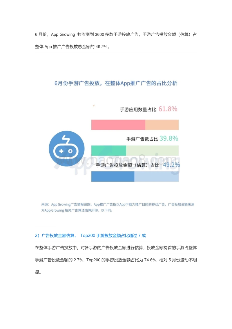2019年6月份手游买量市场分析.pdf_第2页