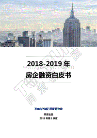 2018-2019年房企融资白皮书.pdf