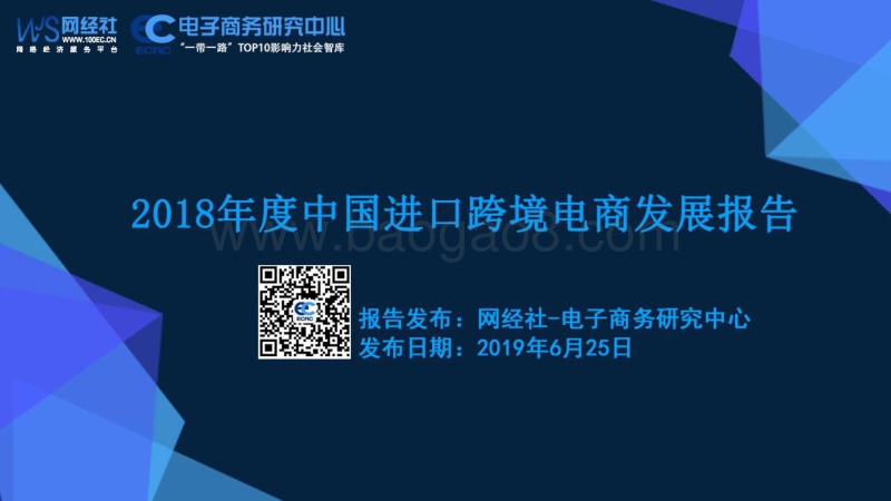 2018年度中国进口跨境电商发展报告.pdf_第1页