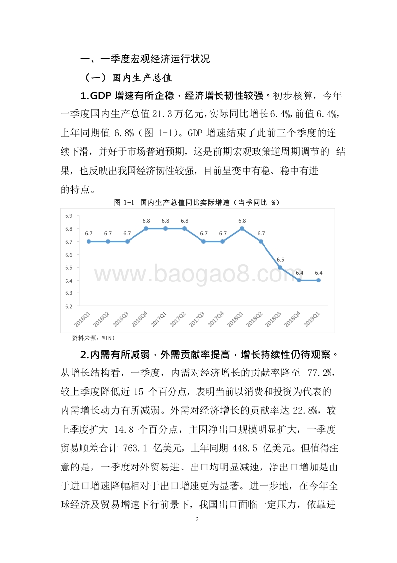 2019年一季度宏观经济运行分析与二季度展望报告.docx_第4页