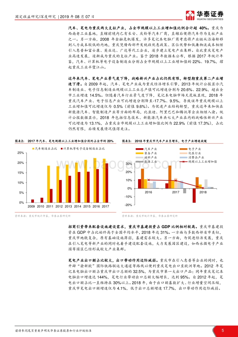重庆市城投分析深度报告（上）：经济、财政、土地出让解析.pdf_第5页