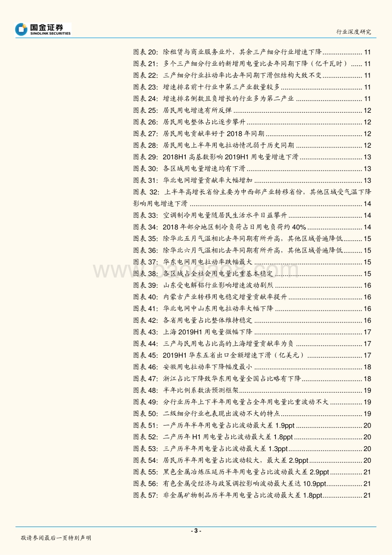 2019下半年用电预测：下半年用电增速好转，电力配置正当时.pdf_第3页