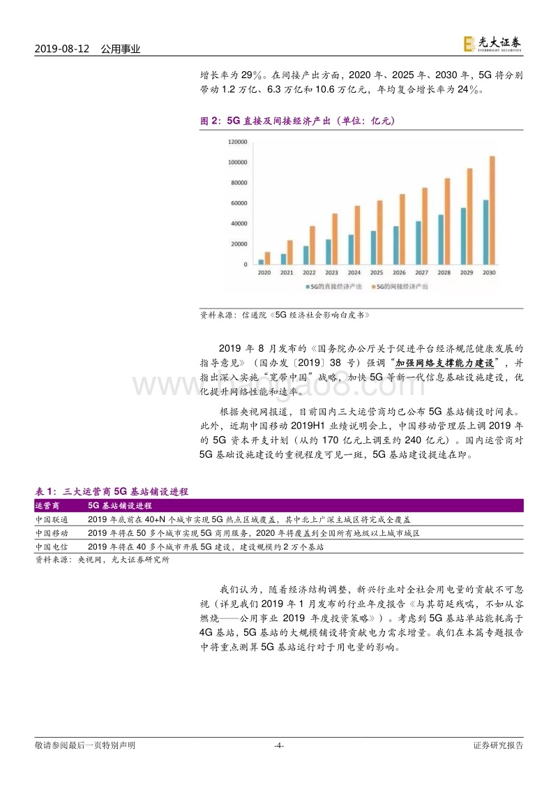 电力行业热点专题系列（一）：5G春风来，用电知多少.pdf_第4页