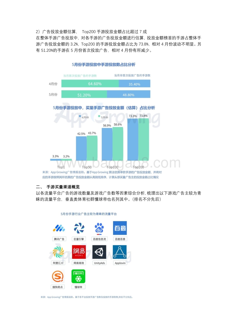 2019年5月份手游买量市场分析.pdf_第2页