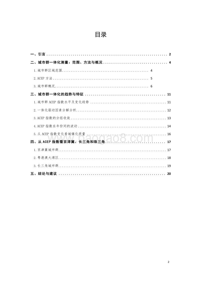 2019中国城市群一体化分析报告.docx_第2页