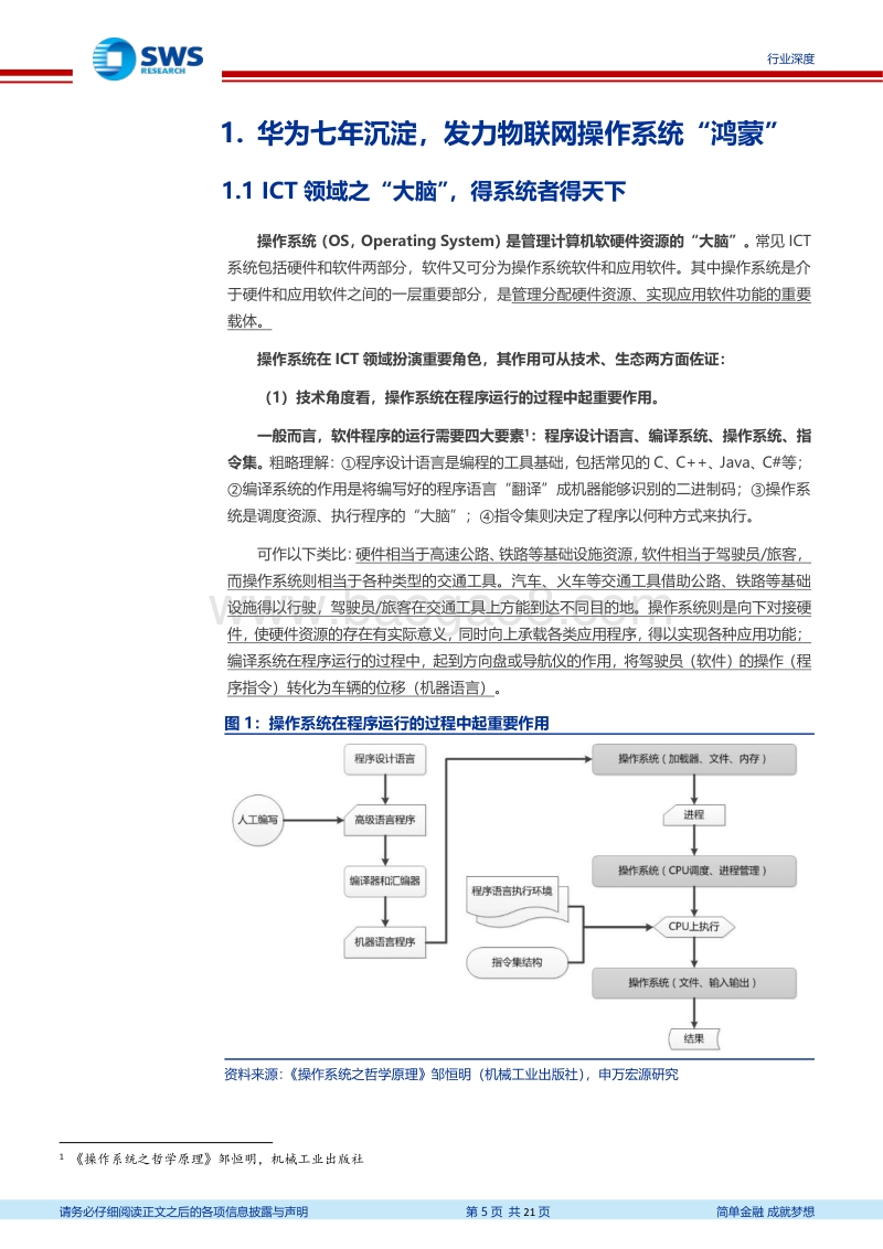 华为产业系列深度之一：开物成务，华为鸿蒙操作系统全景解构.pdf_第5页