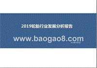 2019轮胎行业发展分析报告.pptx