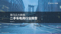 二手车行业报告.pdf
