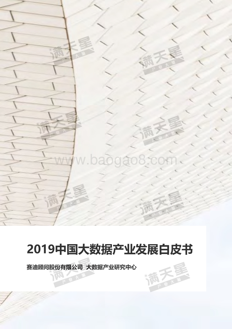 2019中国大数据产业发展白皮书.pdf_第1页