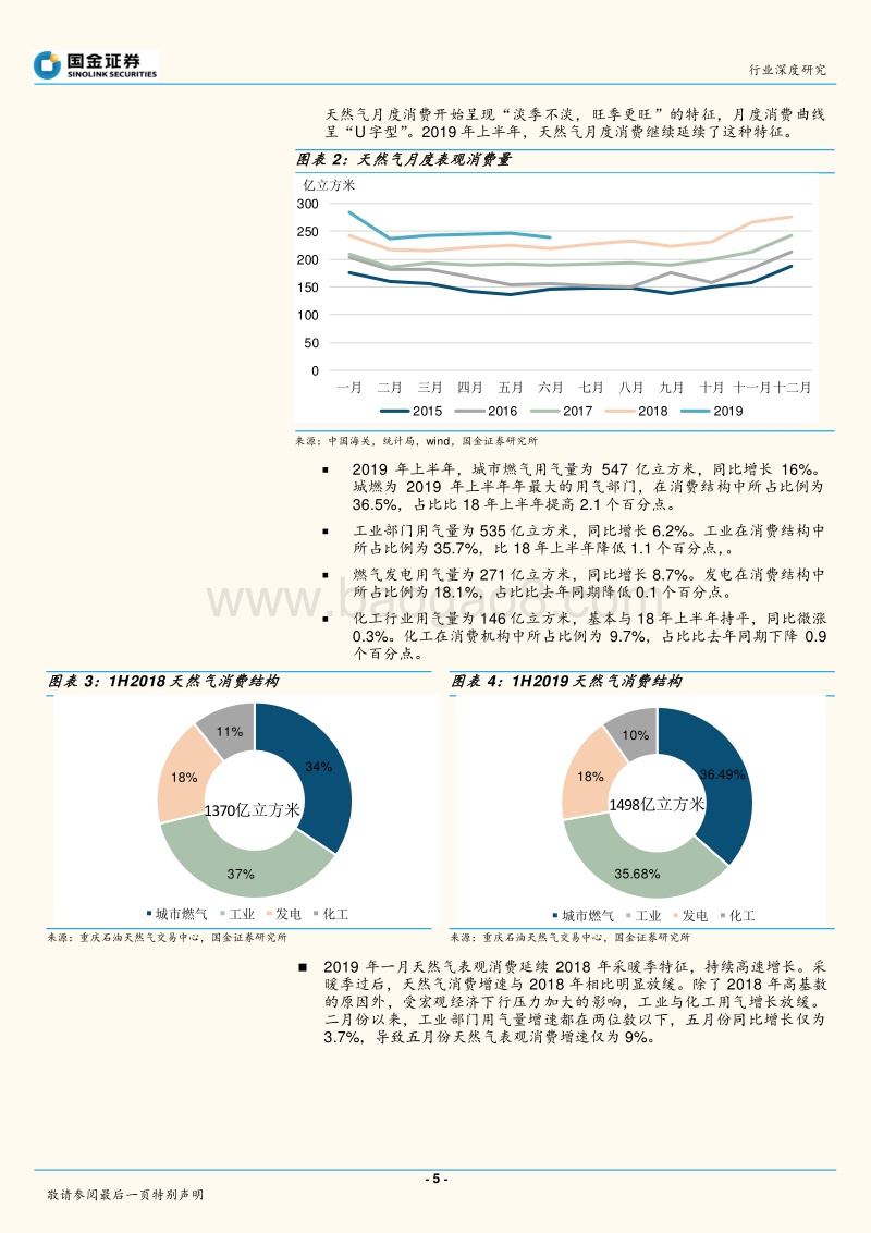 2019天然气市场转折之年：消费增速趋稳，供应侧增长潜力较大，改革举措密集出台.pdf_第5页
