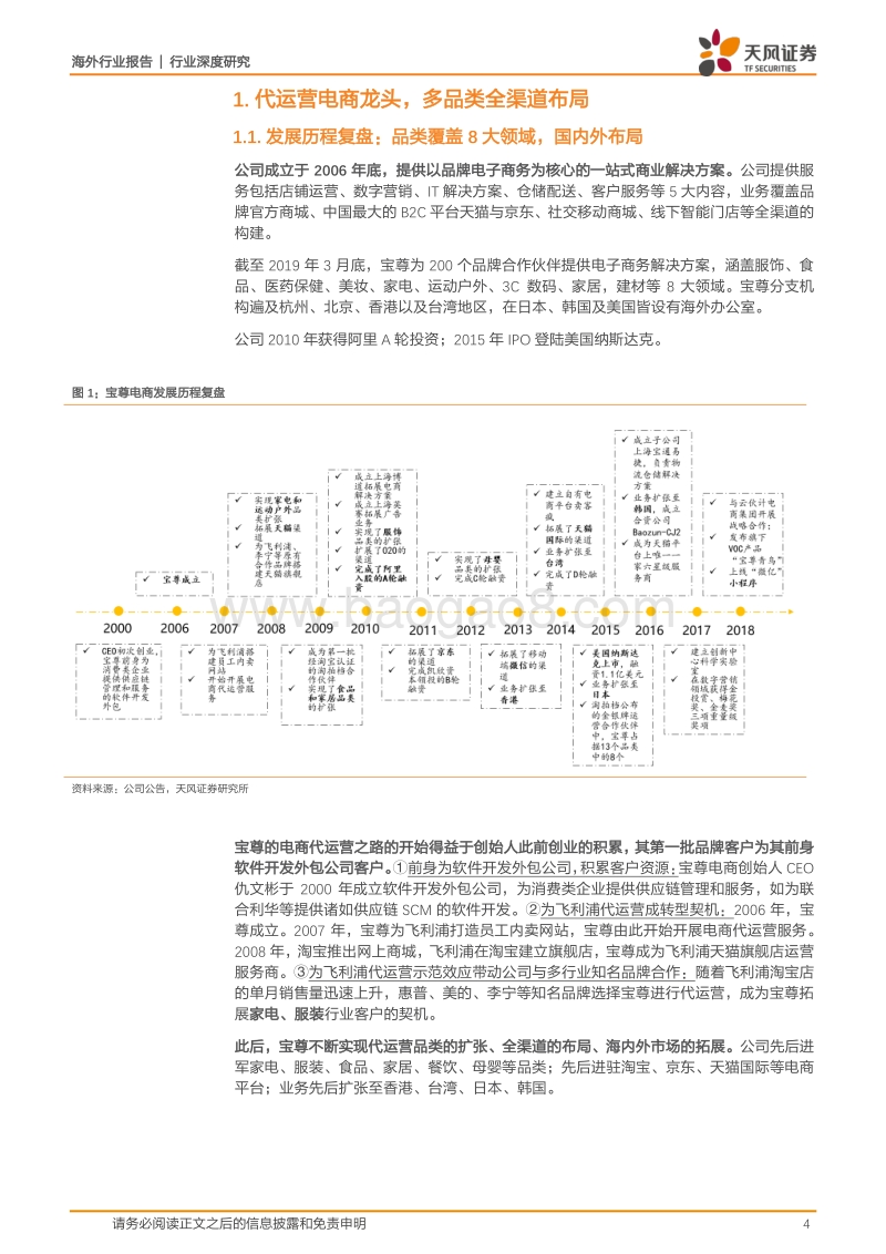 电商代运营行业：电商代运营头部集中，龙头宝尊加速发展.pdf_第4页