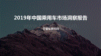 2019年中国乘用车市场洞察报告.pdf