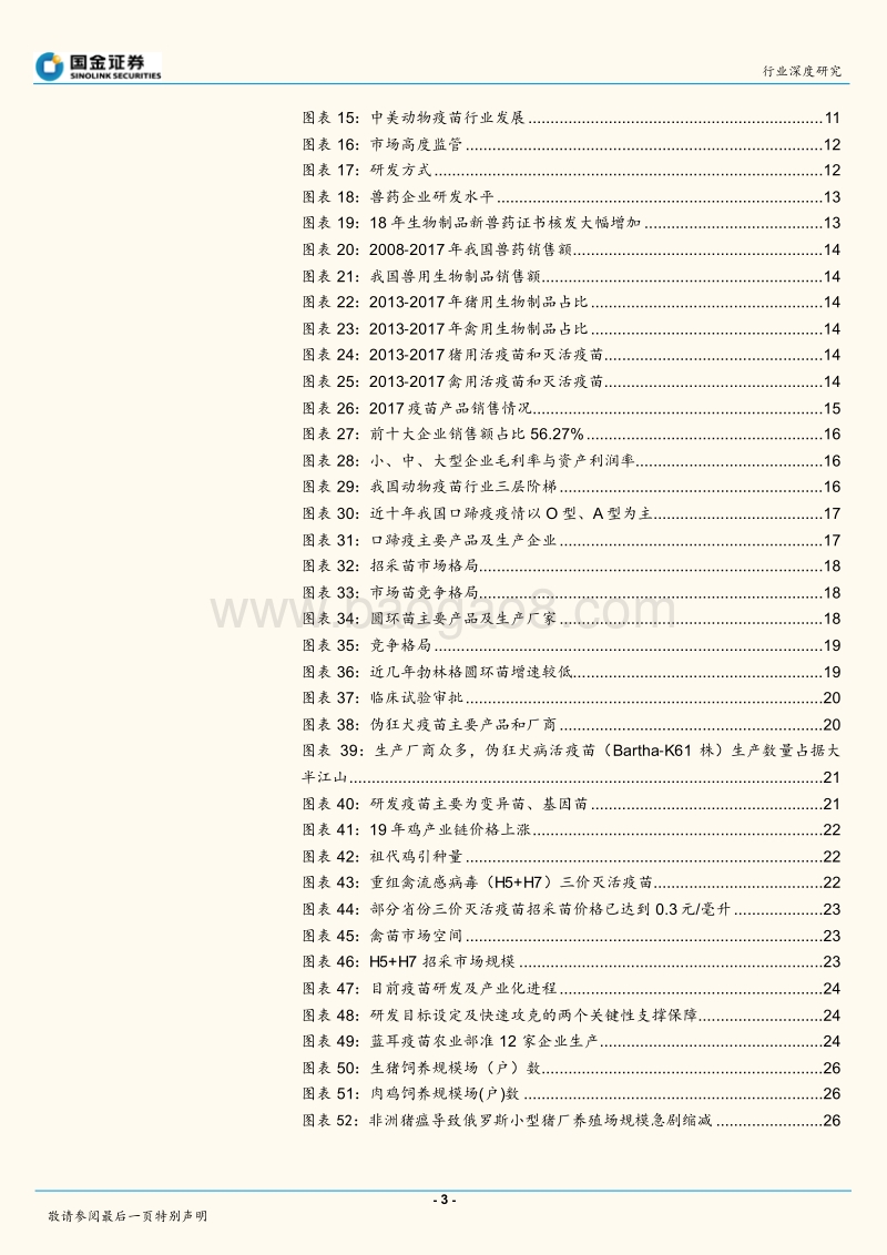 动物保健行业研究：非瘟疫苗预期发酵下，后周期品种全梳理.pdf_第3页
