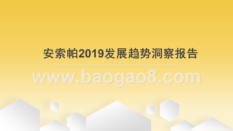 安索帕2019发展趋势洞察报告.pptx_第1页