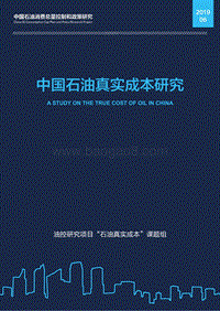中国石油真实成本研究.pdf