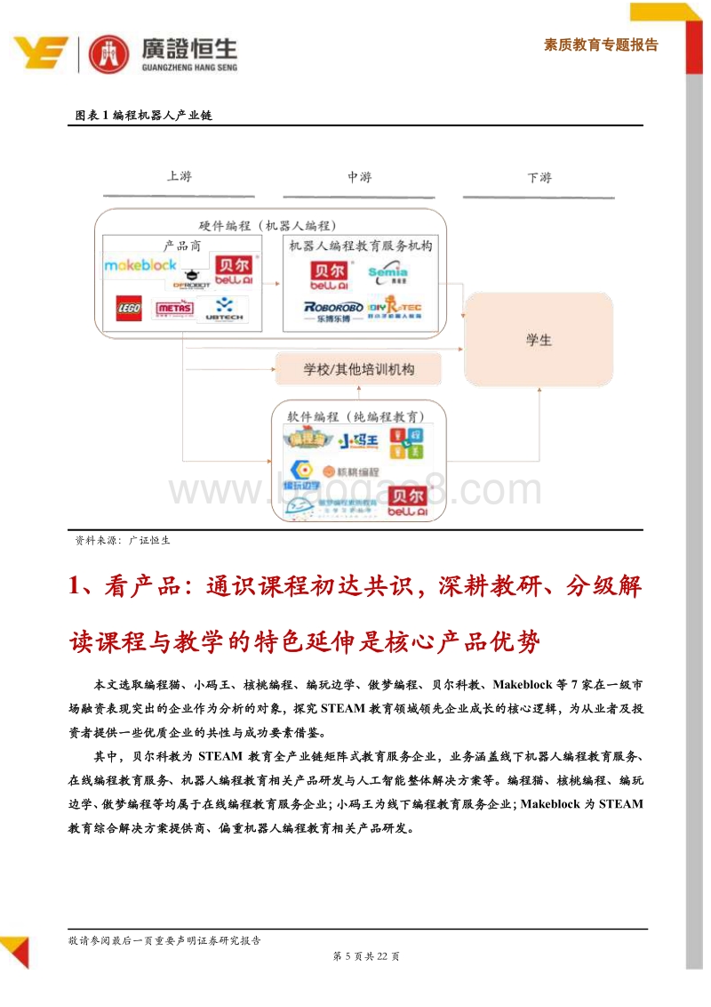 素质教育专题报告：群雄逐鹿，7家STEAM教育领先企业深度剖析.pdf_第5页