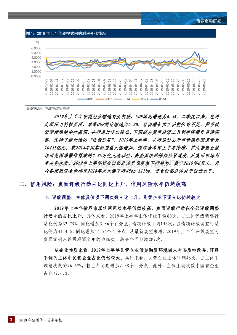 2019年上半年信用债市场回顾与下半年展望.pdf_第3页