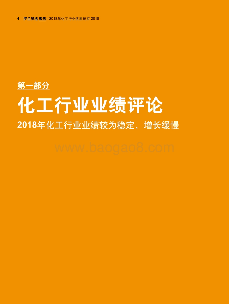 聚焦盈利：2018年化工行业优胜玩家.pdf_第4页