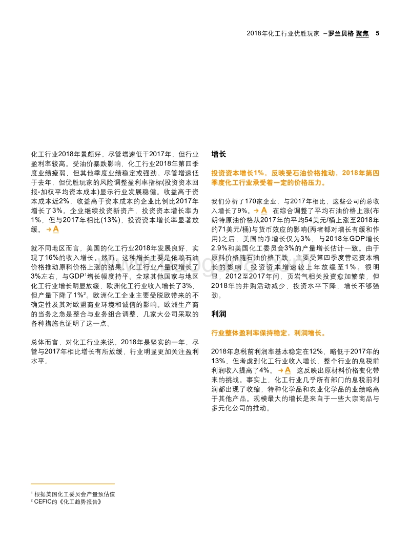 聚焦盈利：2018年化工行业优胜玩家.pdf_第5页