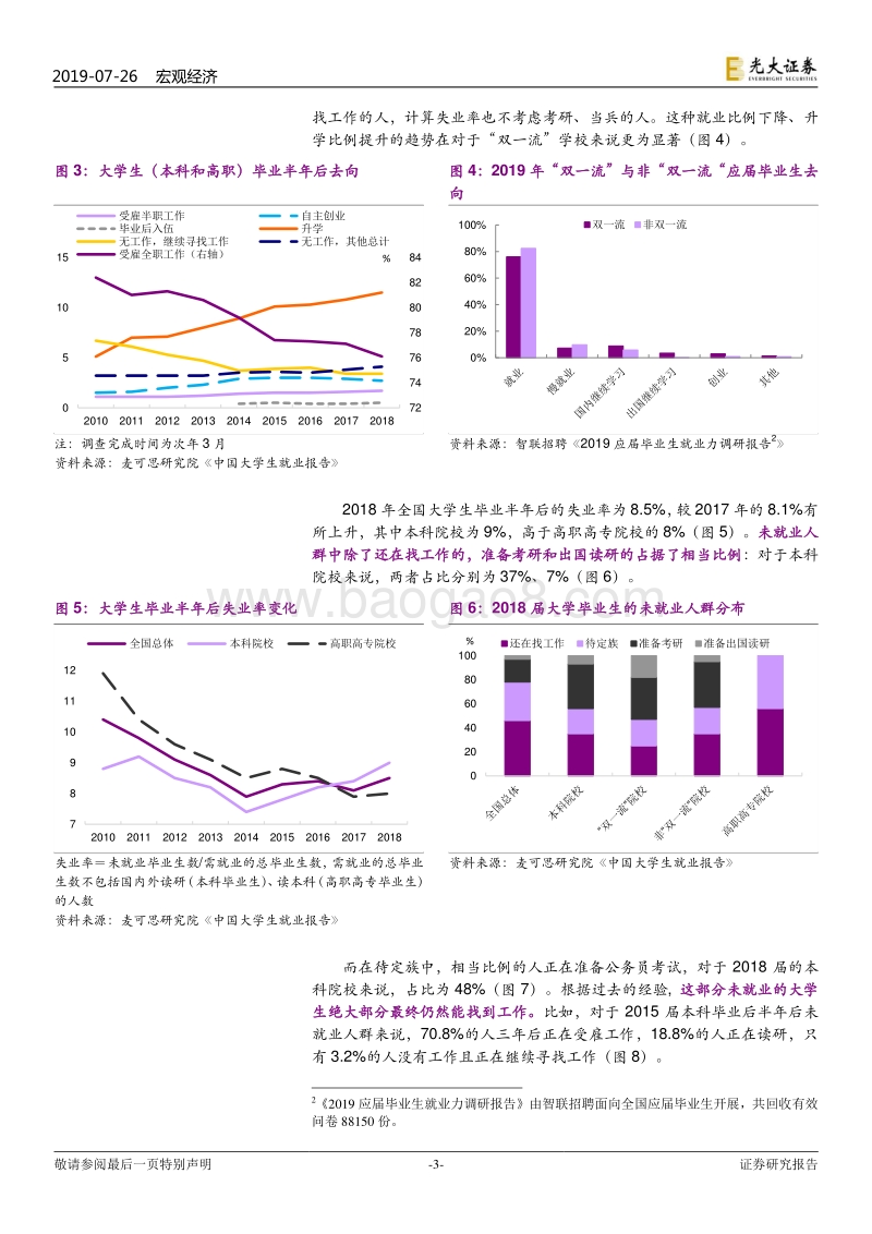 就业系列报告之三：大学生就业：不是难，是期望过高.pdf_第3页