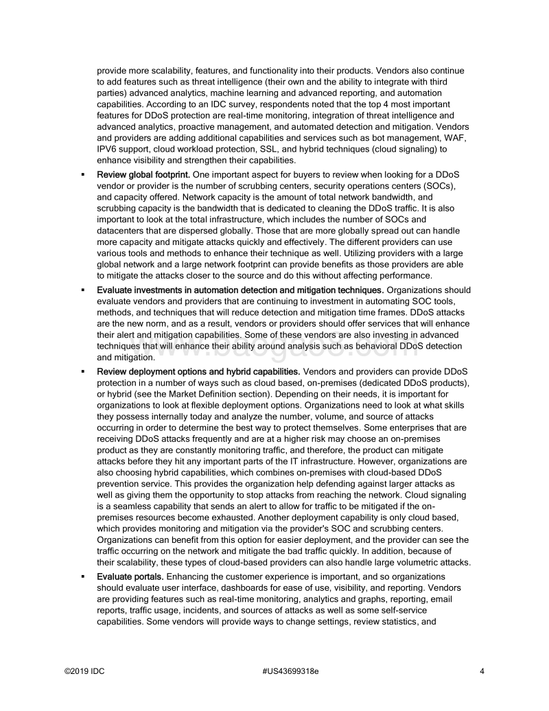 2019年全球防DDOS解决方案供应商评估（英文版）.pdf_第4页