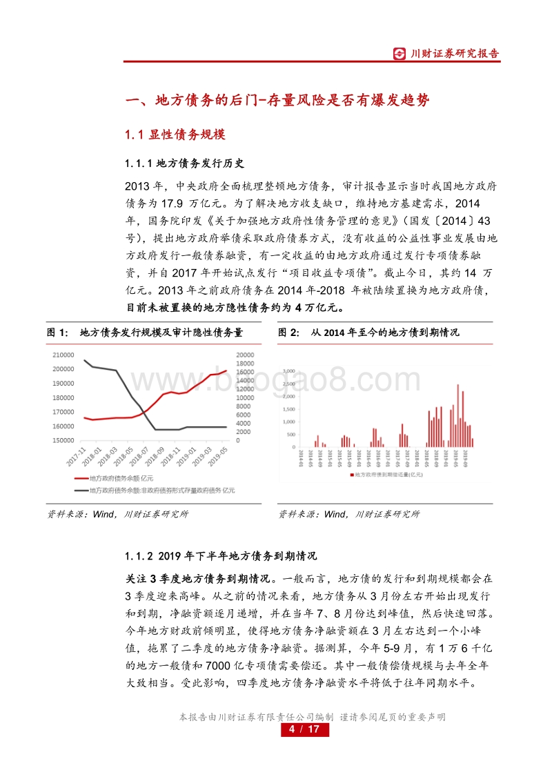 地方债务系列研究之一：地方债务的堵后门和开正门.pdf_第4页