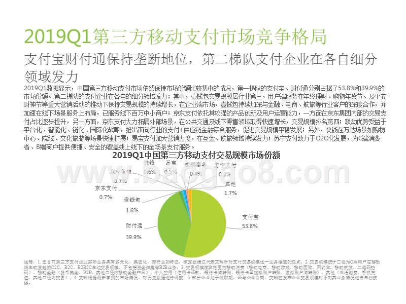 2019年Q1中国第三方支付季度数据发布.pptx_第4页