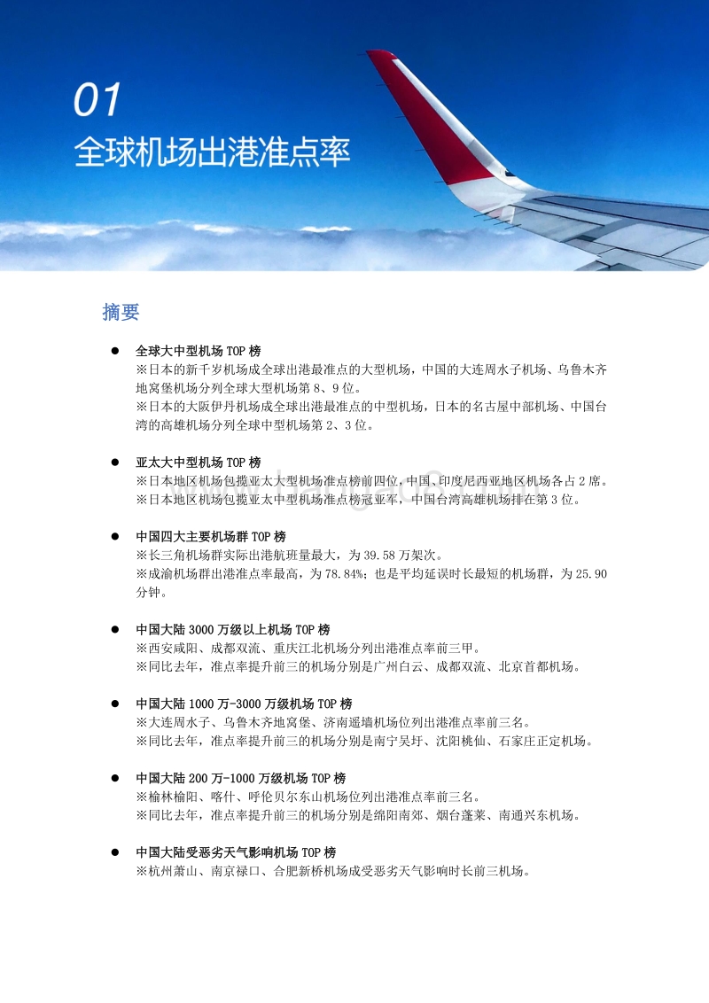 2019年上半年全球机场和航空公司准点率报告.pdf_第3页