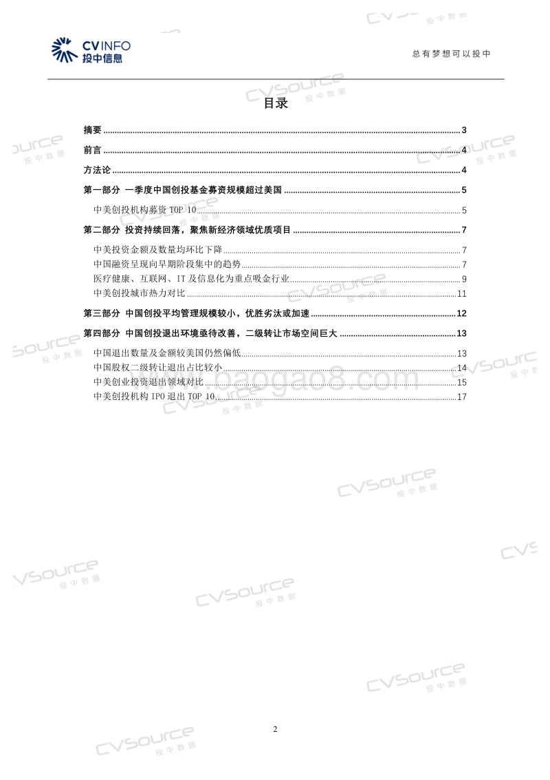 2019一季度中美创投市场对比.pdf_第2页