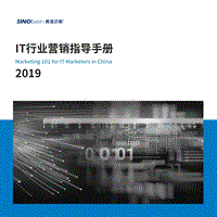2019IT行业营销指导手册.pdf