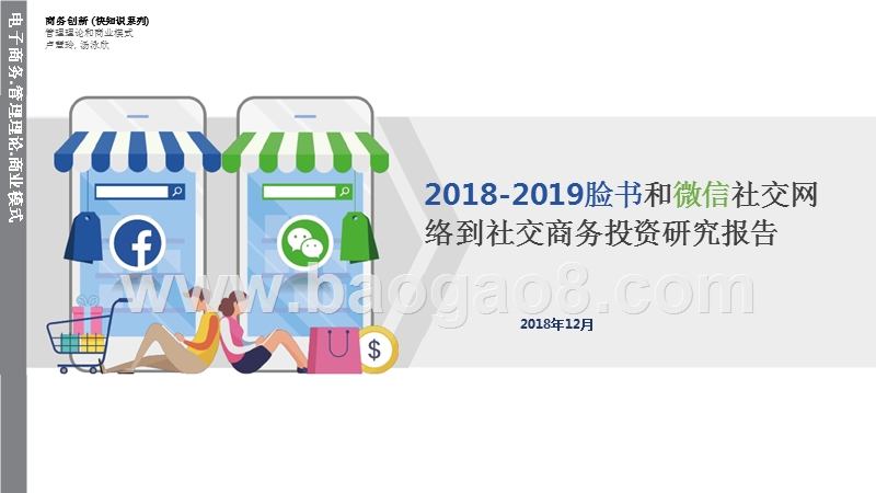 2018-2019脸书和微信社交网络到社交商务投资研究报告.pptx_第1页