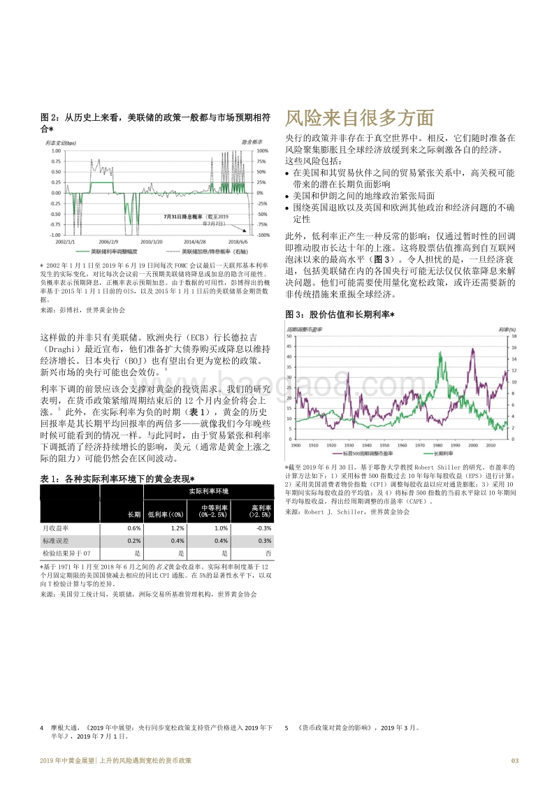 2019年中黄金展望：上升的风险遇到宽松的货币政策.pdf_第4页
