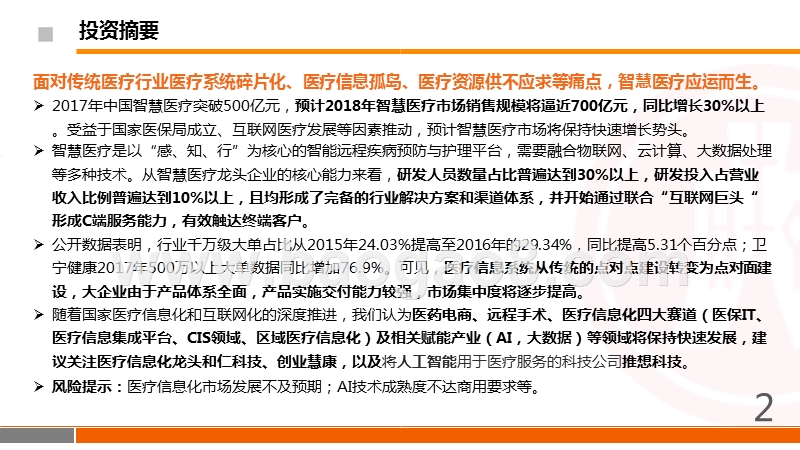 2019智慧医疗行业患者医疗服务模式数据分析报告.pptx_第2页