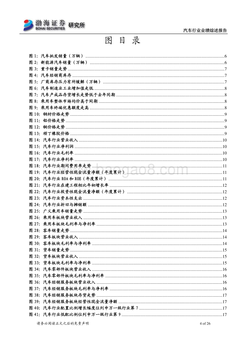 汽车行业2019半年报业绩综述：行业最坏时期已过，Q2基金已加仓.pdf_第4页