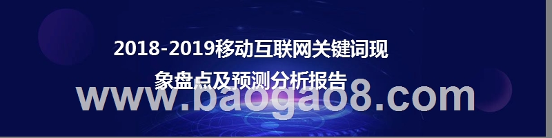 2018-2019移动互联网关键词现象盘点及预测分析报告.pptx_第1页
