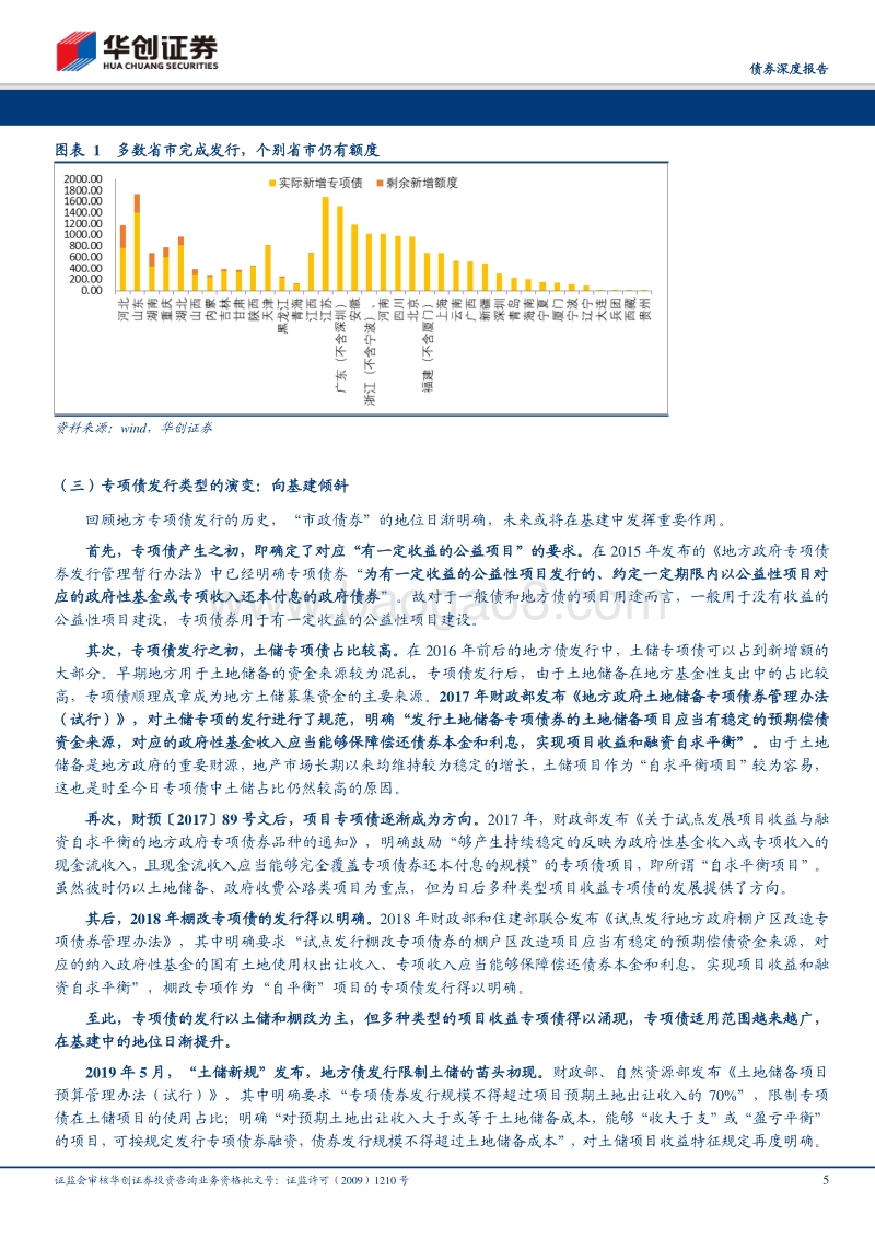若专项债提前发行，影响几何？.pdf_第5页
