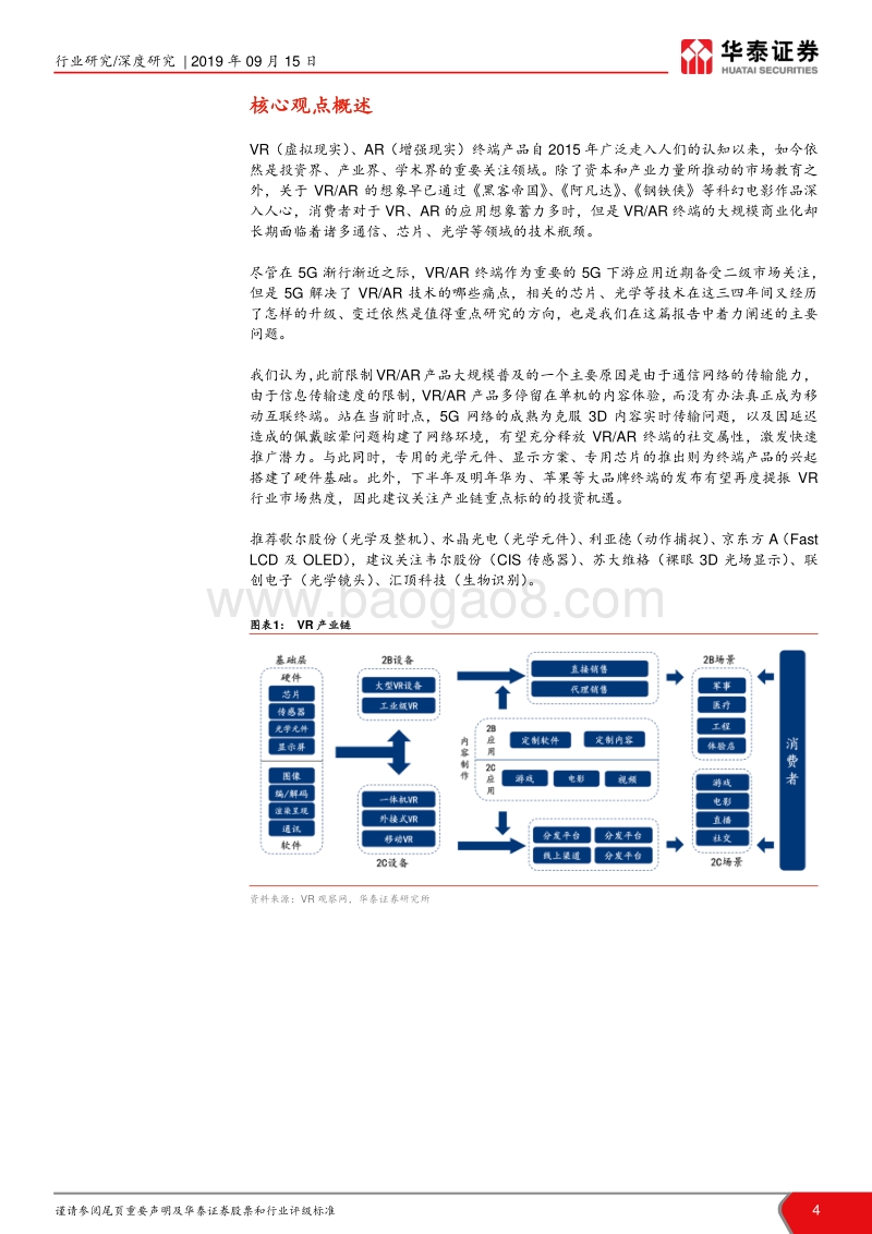 VRAR行业研究报告：5G应用大幕拉开，VRAR渐行渐近.pdf_第4页