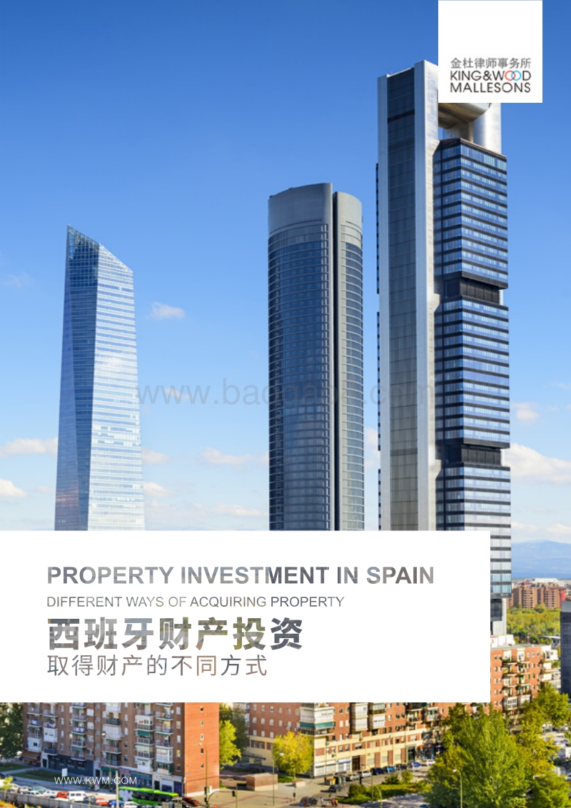 西班牙财产投资：取得财产的不同方式.pdf_第1页