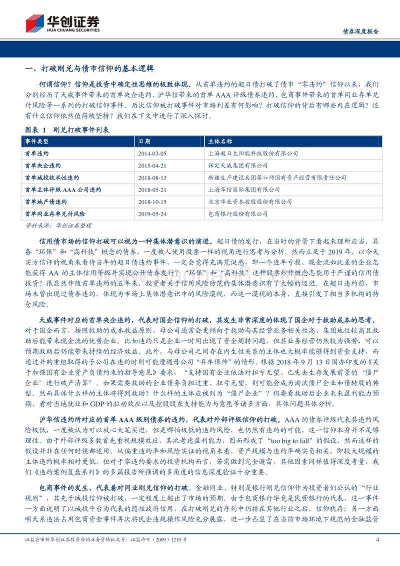 债券违约复盘系列之七：缘起缘灭——细数那些年我们被打破的信仰.pdf_第4页