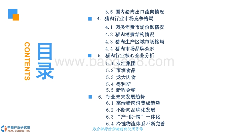 2018年猪肉行业市场现状及发展前景研究报告.pdf_第4页