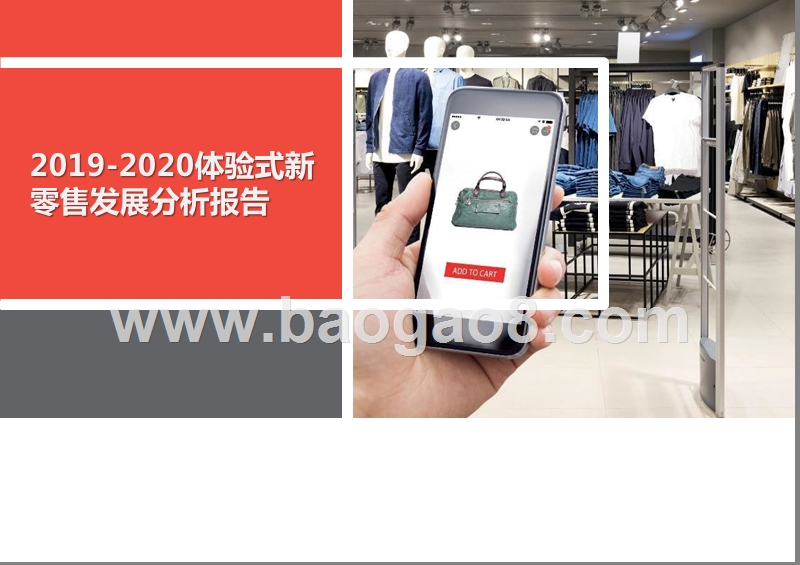 2019-2020体验式新零售发展分析报告.pptx_第1页