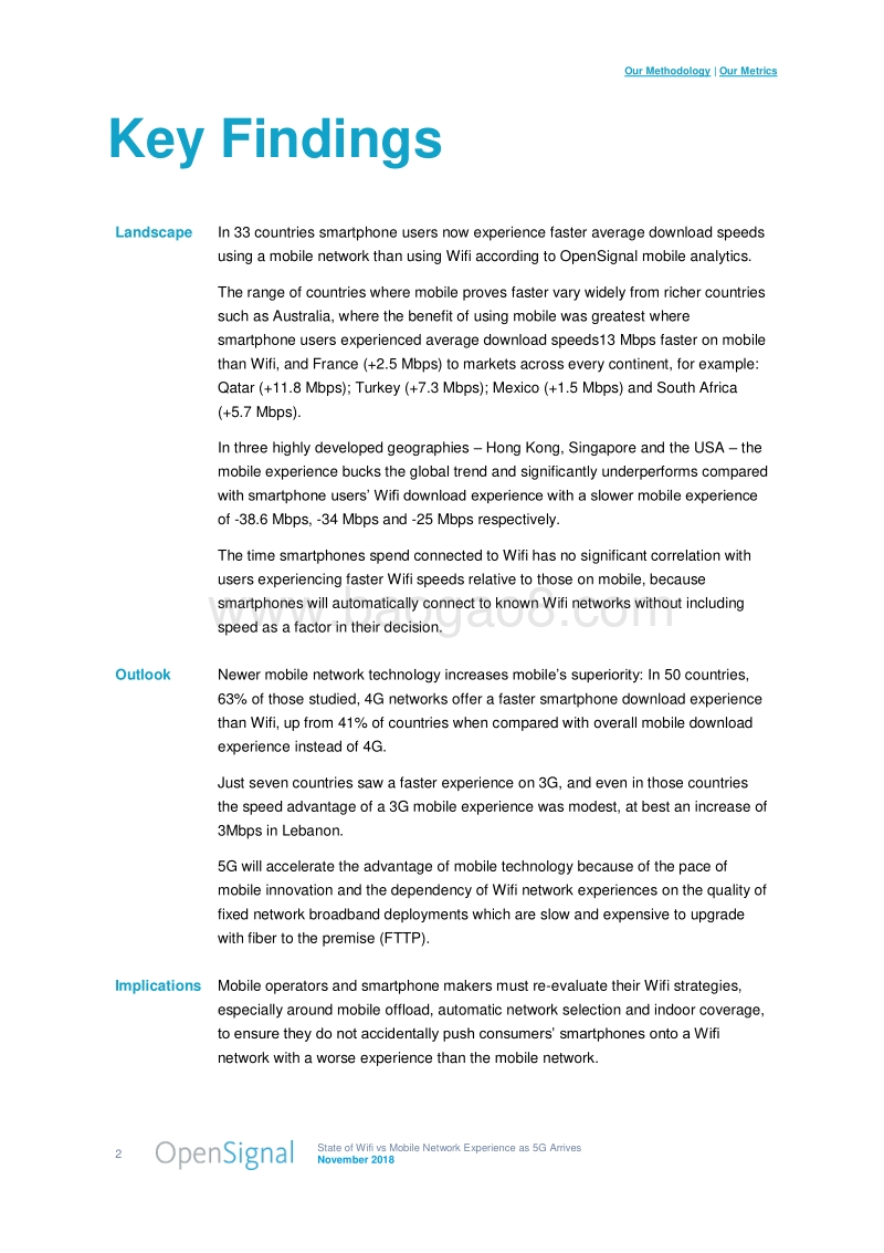 移动网络平均下载速度快于WiFi.pdf_第2页