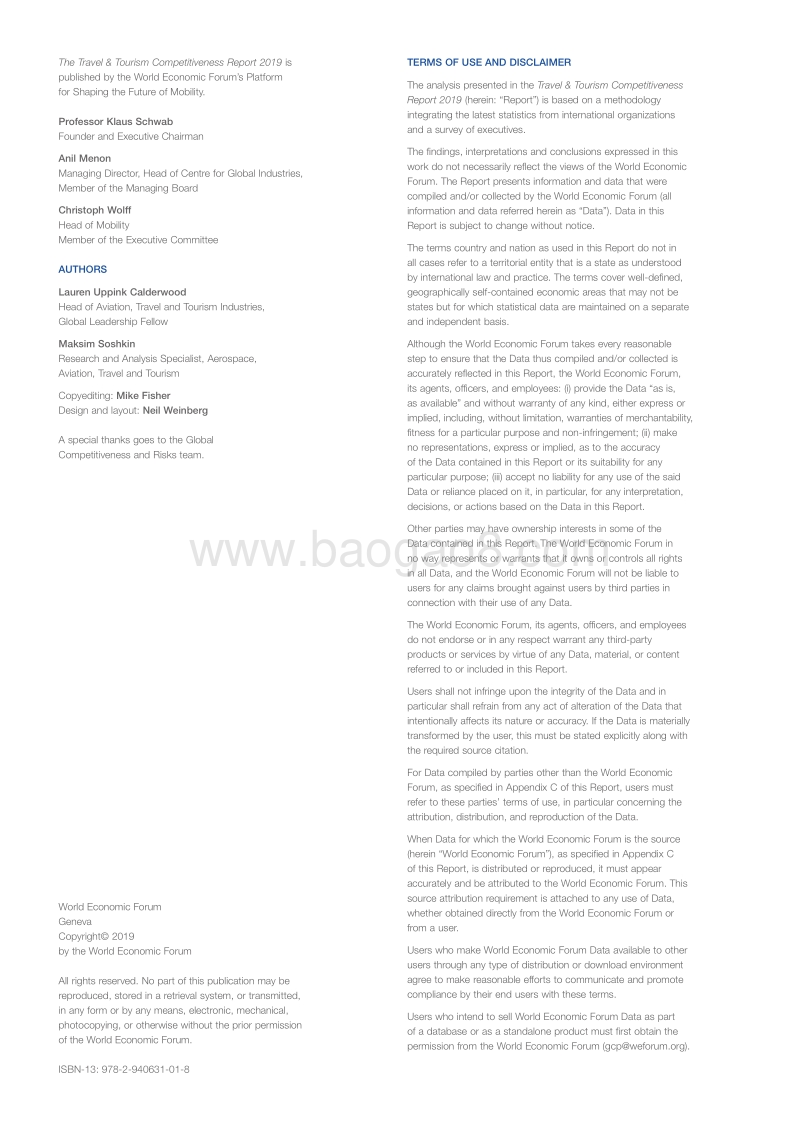 2019年旅游业竞争力报告.pdf_第4页
