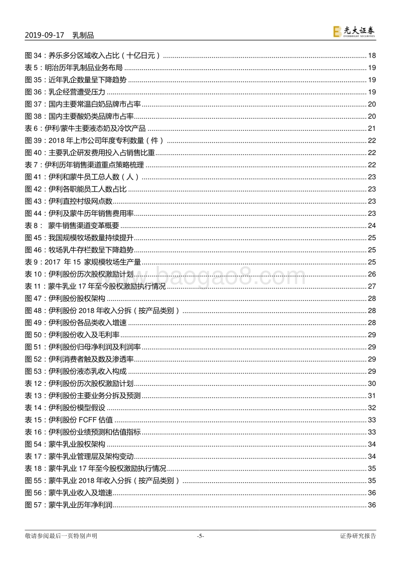 乳制品行业投资价值报告：寡头垄断与细分品类突破.pdf_第5页